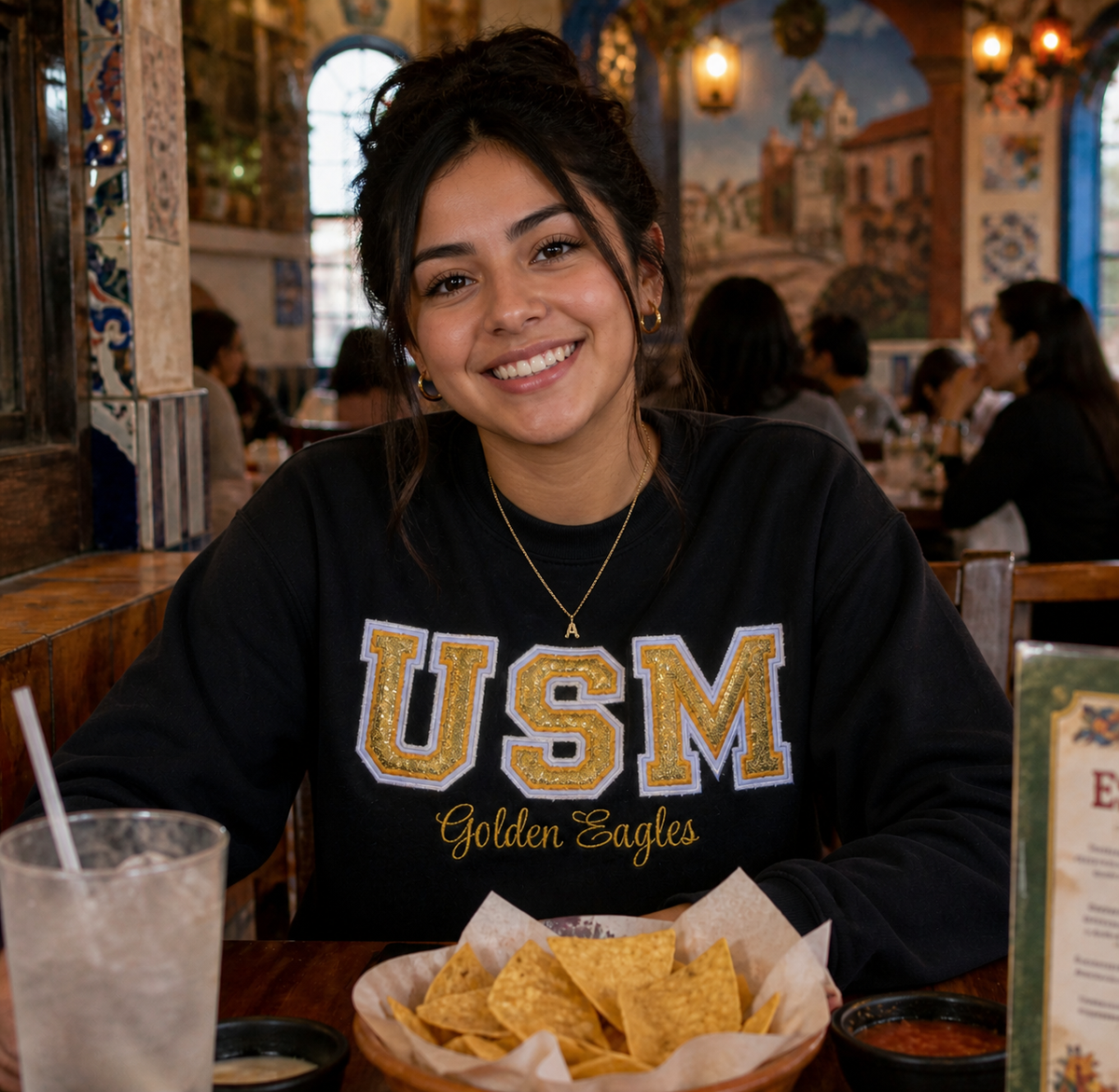 Golden Eagles Sequin Sweatshirt